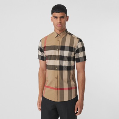 burberry long sleeve button up