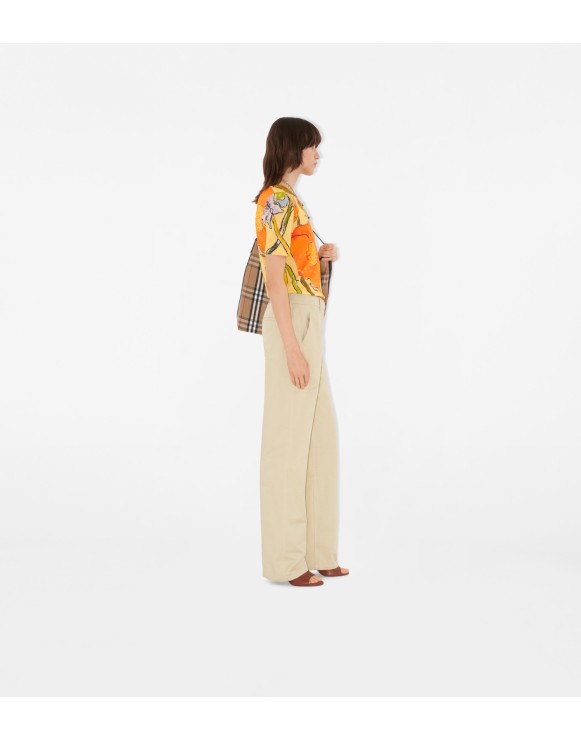 Highgrove Cascading Flowers Wool Top