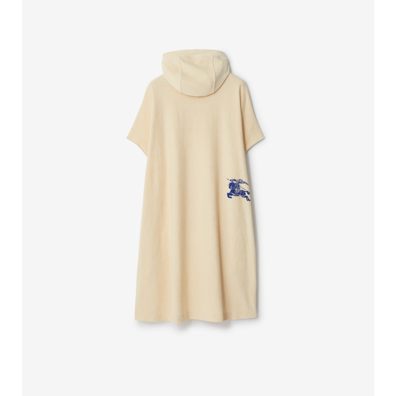 Cotton Towelling Dress in Calico Women Burberry Official