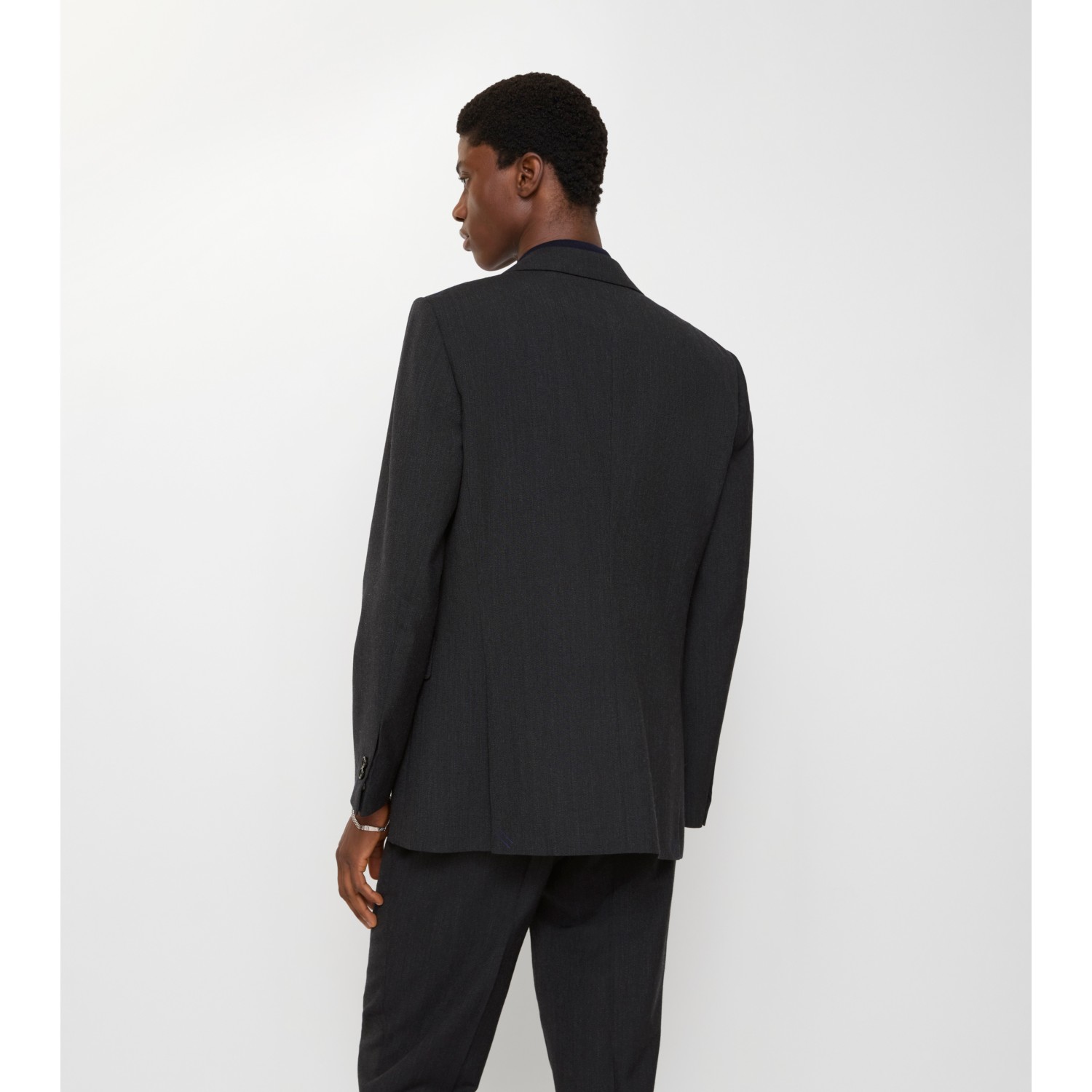 Wool Blend Tailored Jacket - thumbnail 3