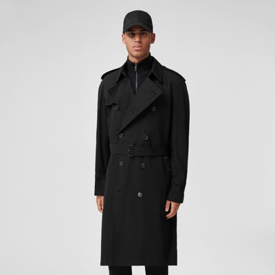 Burberry coat store mens black