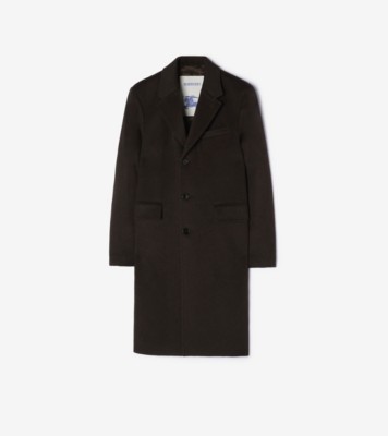 Wool Cashmere Tailored Coat Dark sepia ®