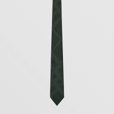 grey burberry tie