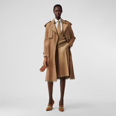 burberry skirted trench coat