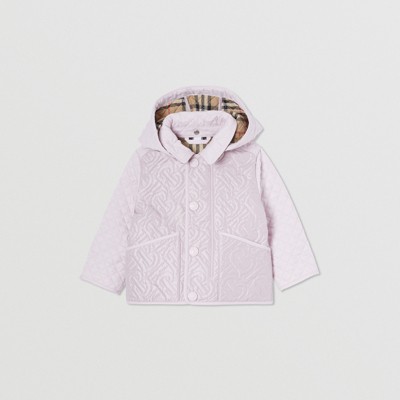 pink burberry jacket