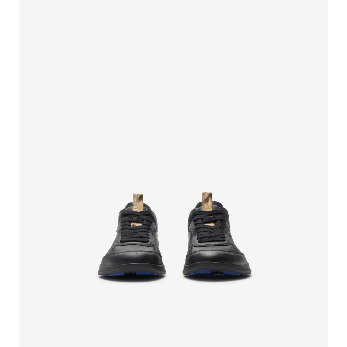  Check Leather Matrix Sneakers