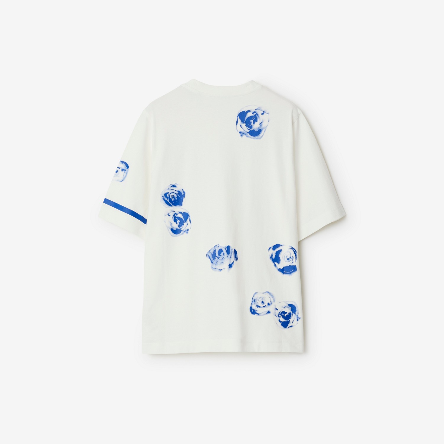 Camiseta de algodão com estampa Rose