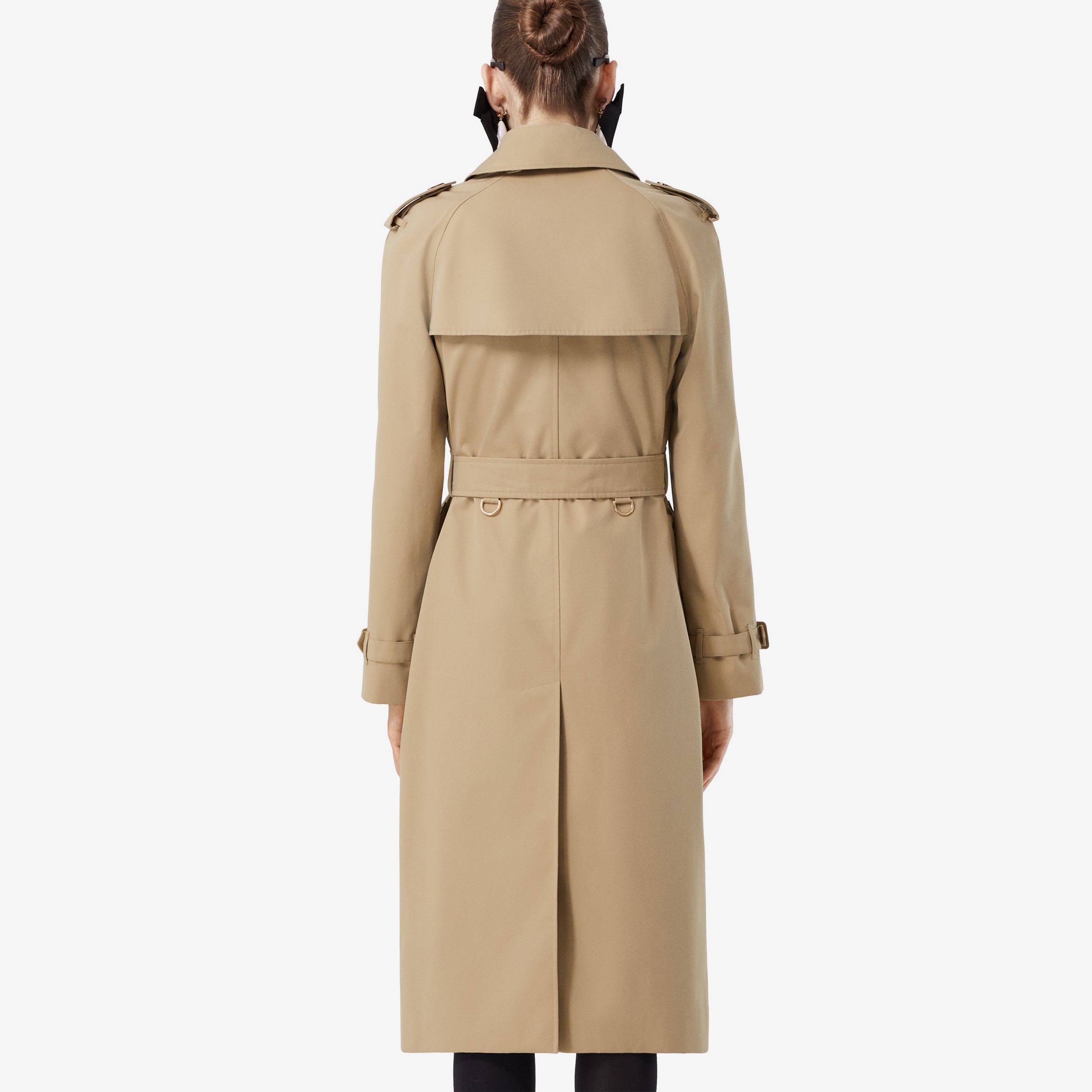 Trench coat Waterloo en algodón de gabardina (Miel) - Mujer | Burberry® oficial - 3