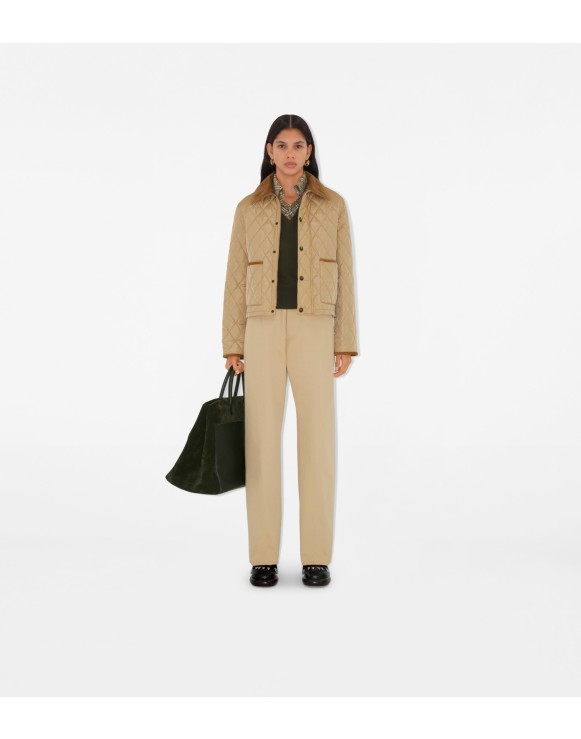 Cotton Tailored Trousers