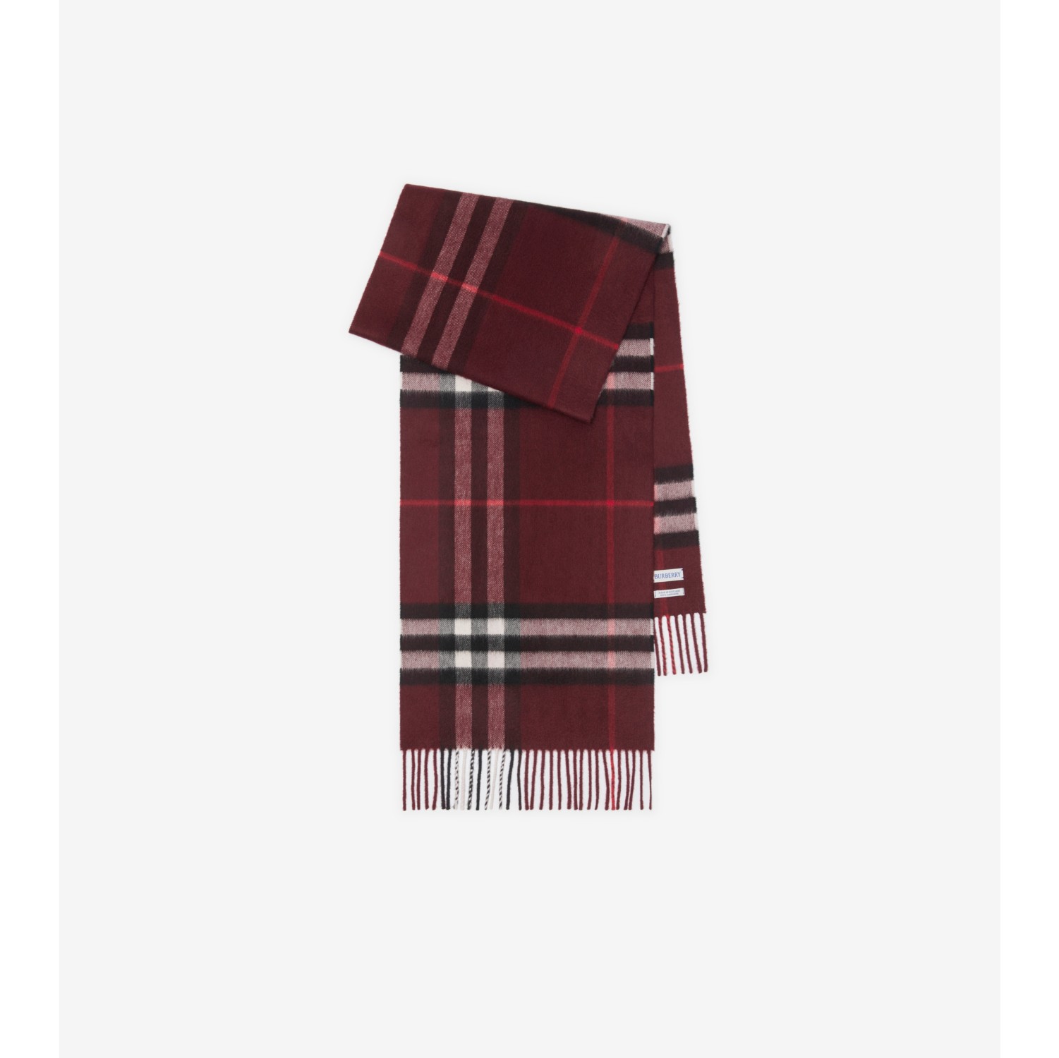 Check Cashmere Scarf