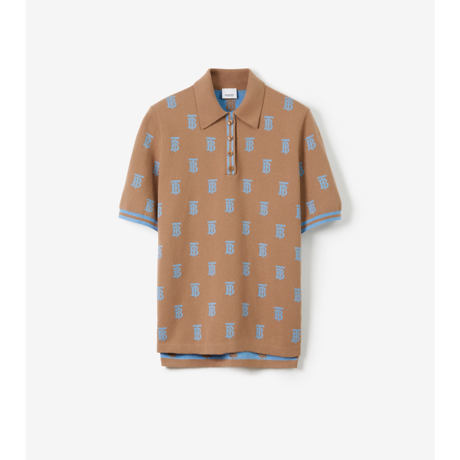 Louis Vuitton Wool & Silk-Blend Polo Shirt w/ Tags