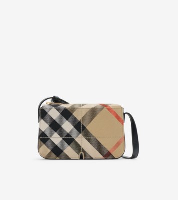 Burberry haymarket check crossbody bag hotsell