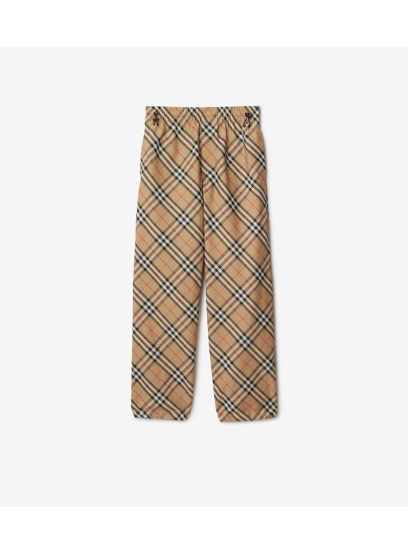 Burberry 4 Pocket Tartan Pants with Belt Loops men - Glamood Outlet