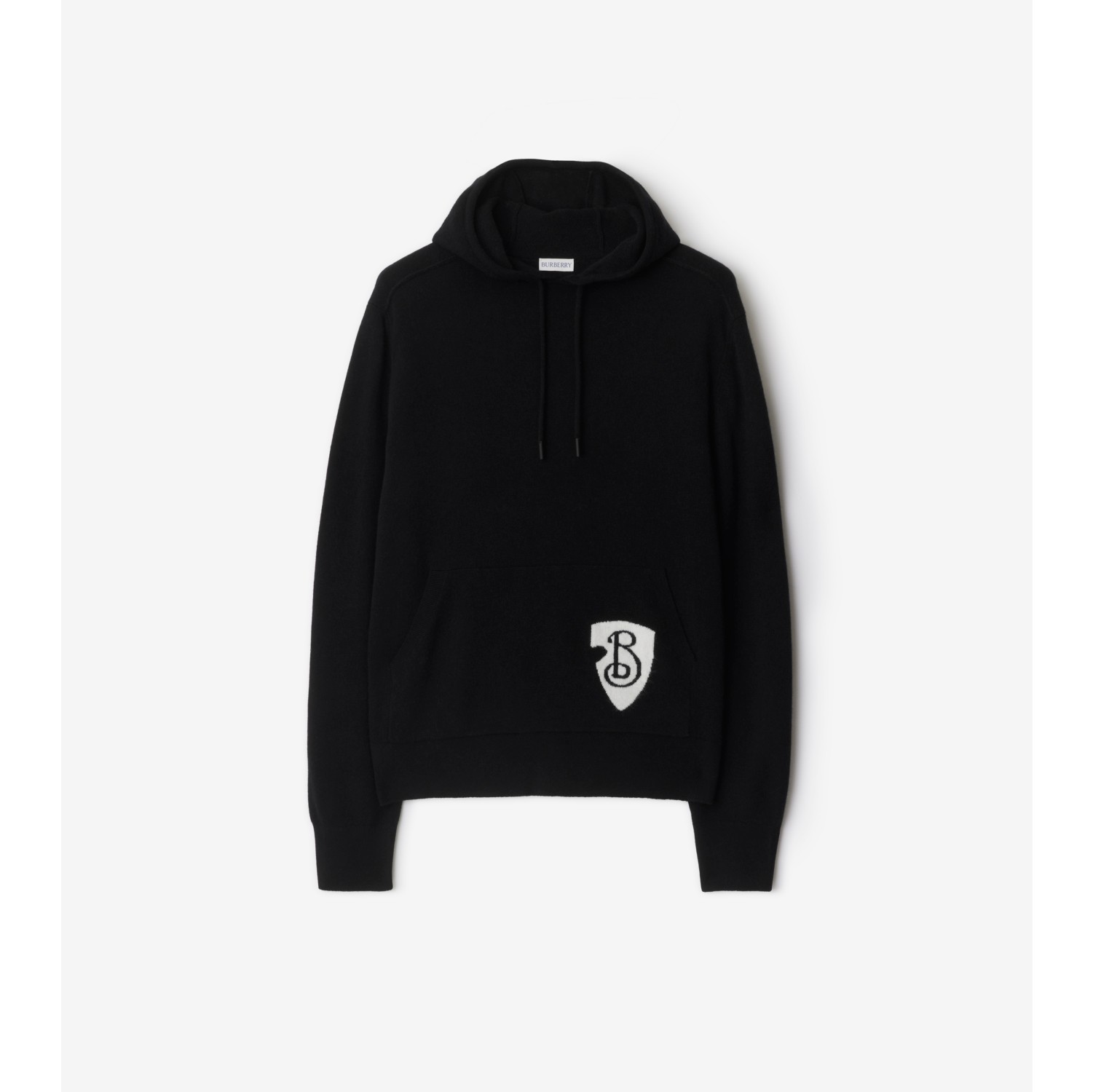 B Shield Wool Blend Hoodie