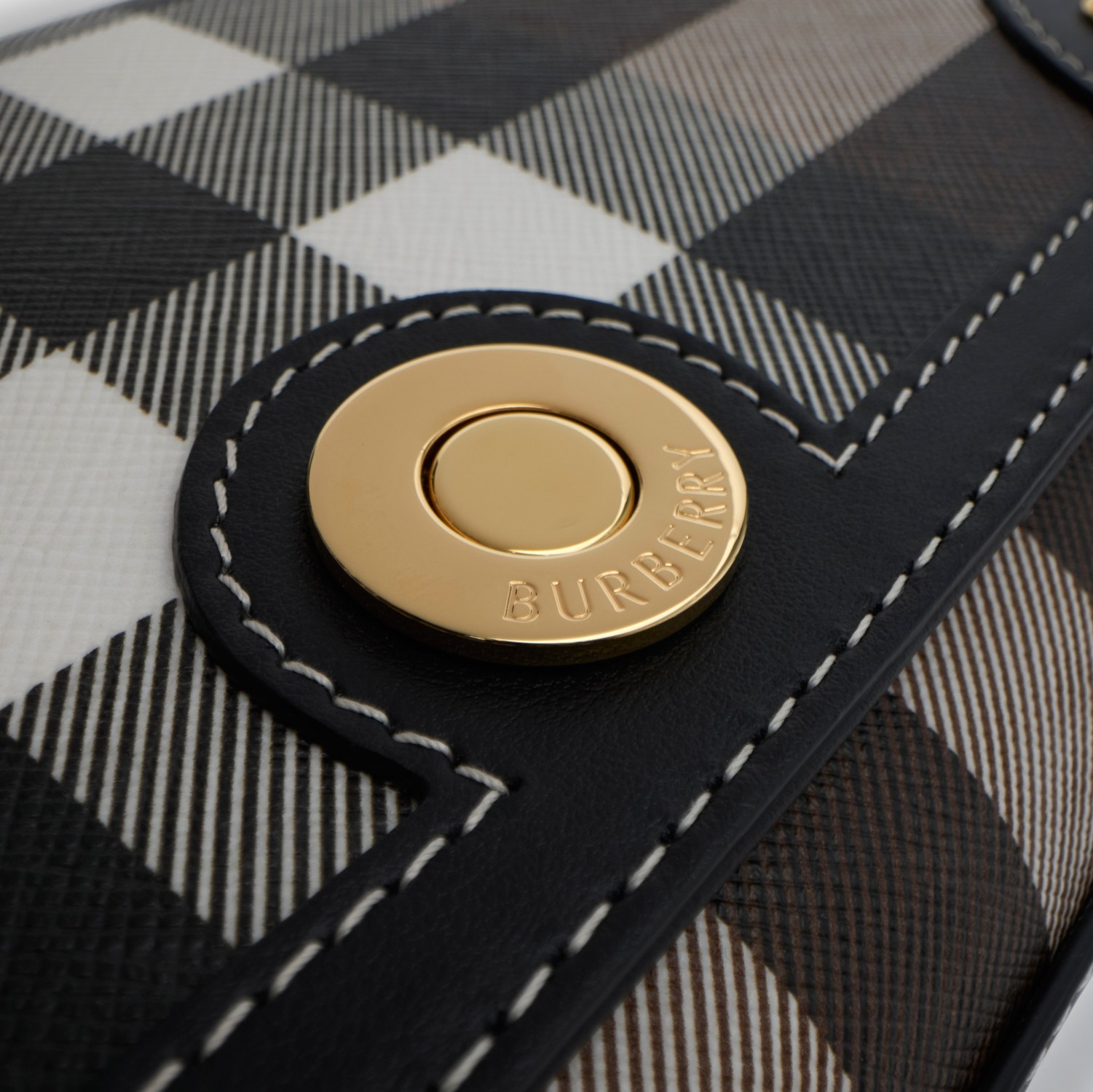 Top Handle Note Bag in Dark birch brown - Women | Burberry Top Handle Note Bag in Dark birch brown - Women | Burberry