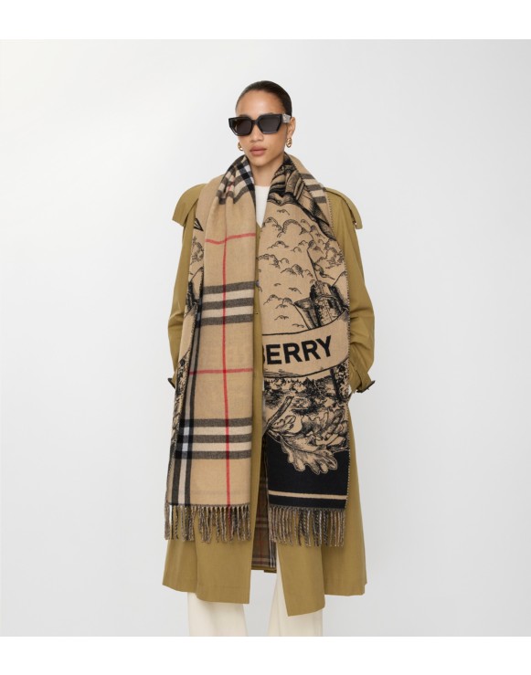ウィメンズ ラグジュアリー カシミアスカーフ | Burberry® 公式サイト