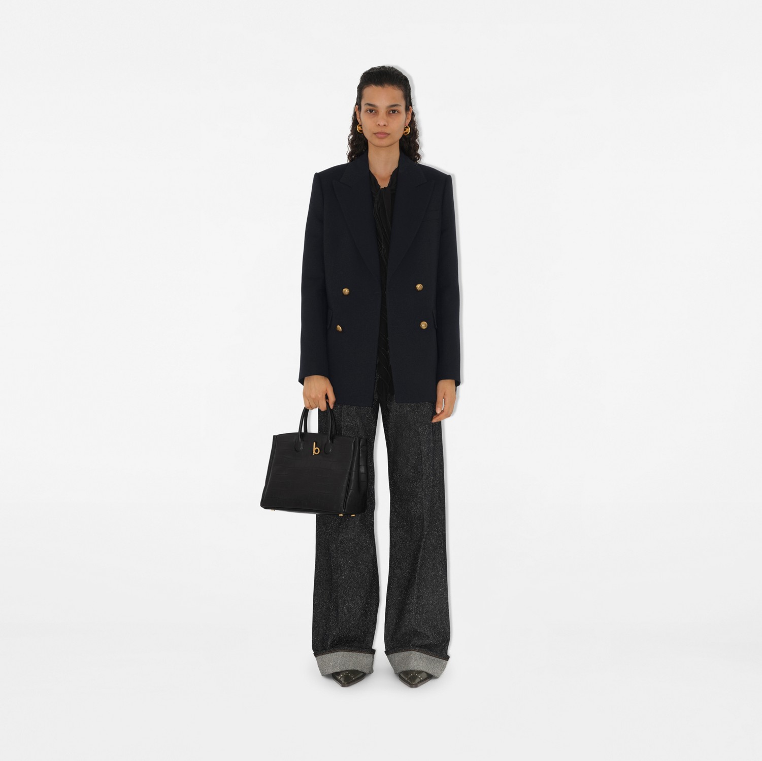 Small Rocking Horse Tote in Black - Women | Burberry® Official Small Rocking Horse Tote in Black - Women | Burberry® Official