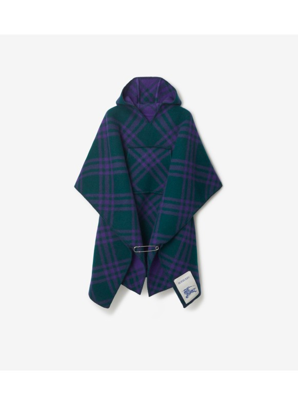 Burberry store hooded poncho