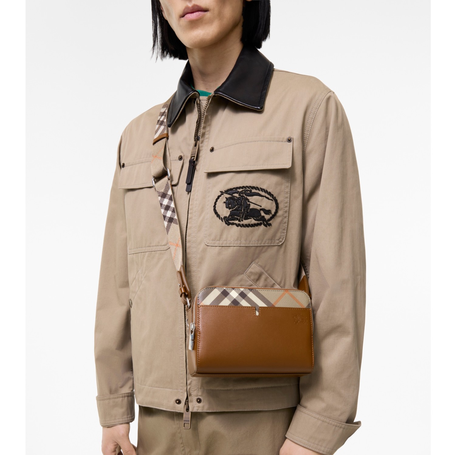 Pop Check Crossbody Bag
