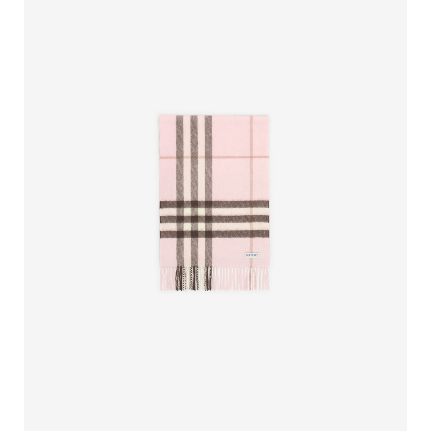 Embellished Check Cashmere Scarf - thumbnail 9