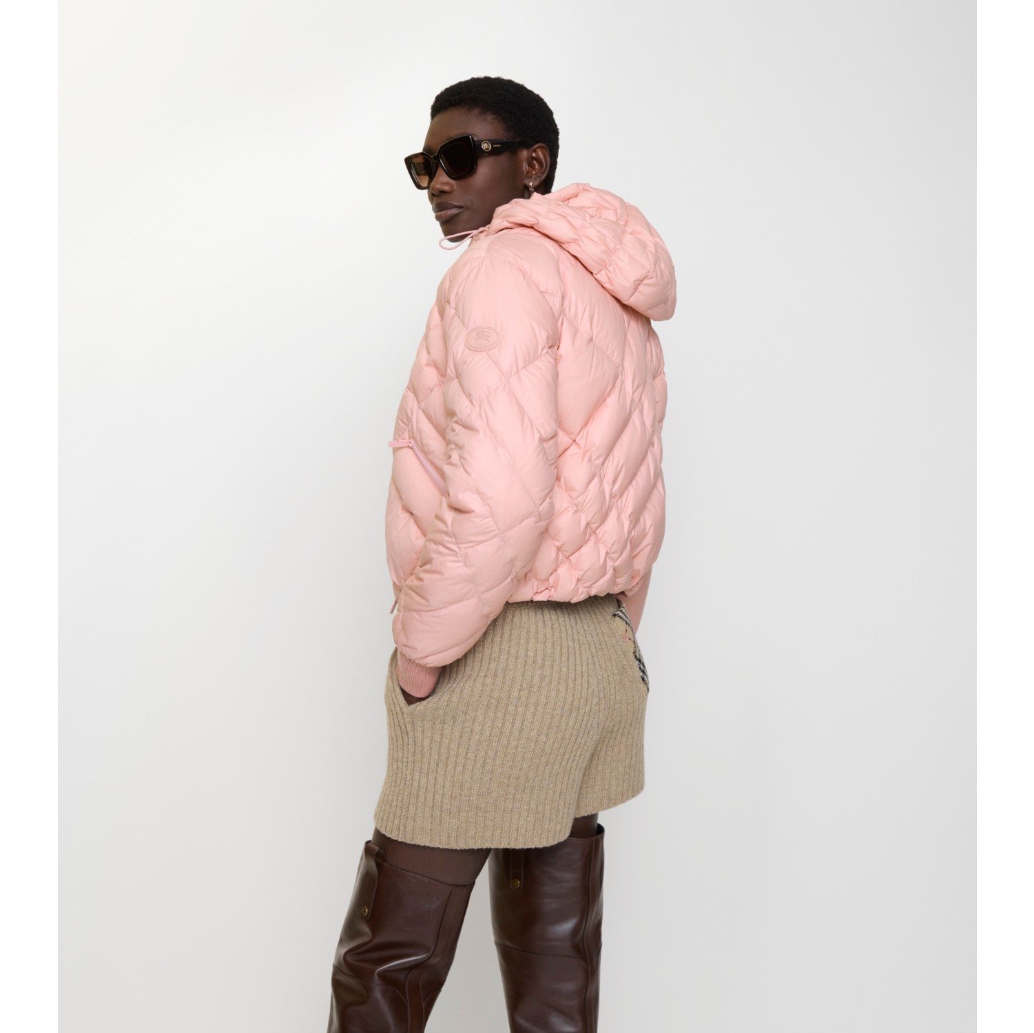 Doudoune Delley en nylon Check-Stitch