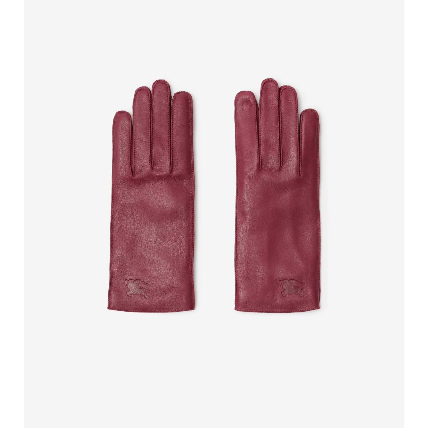 Gant cuir femme 2025 rouge