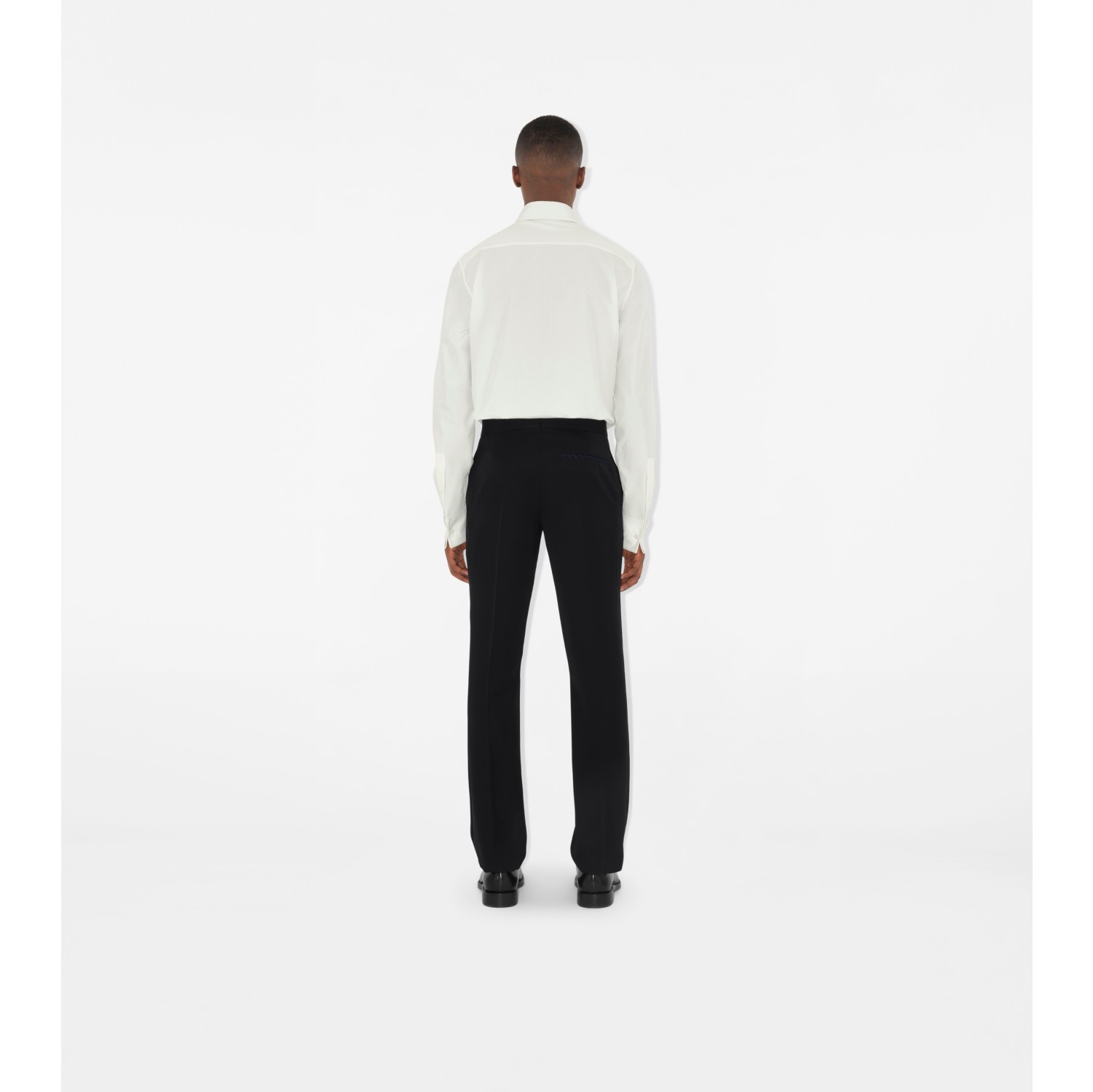 Wool Tuxedo Trousers