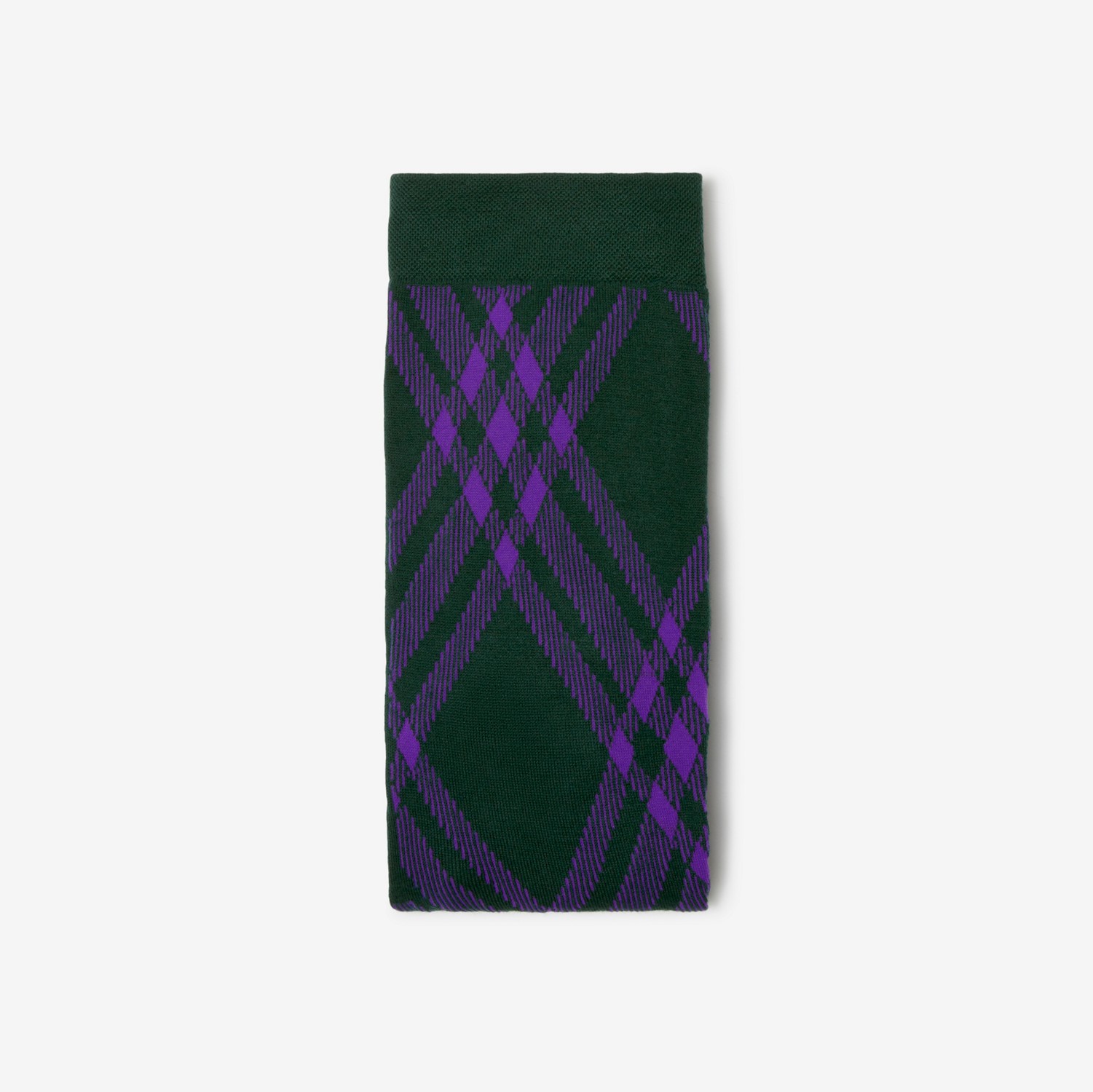 Meia-calça em mescla de lã xadrez (Vine/ribbon) | Burberry® oficial