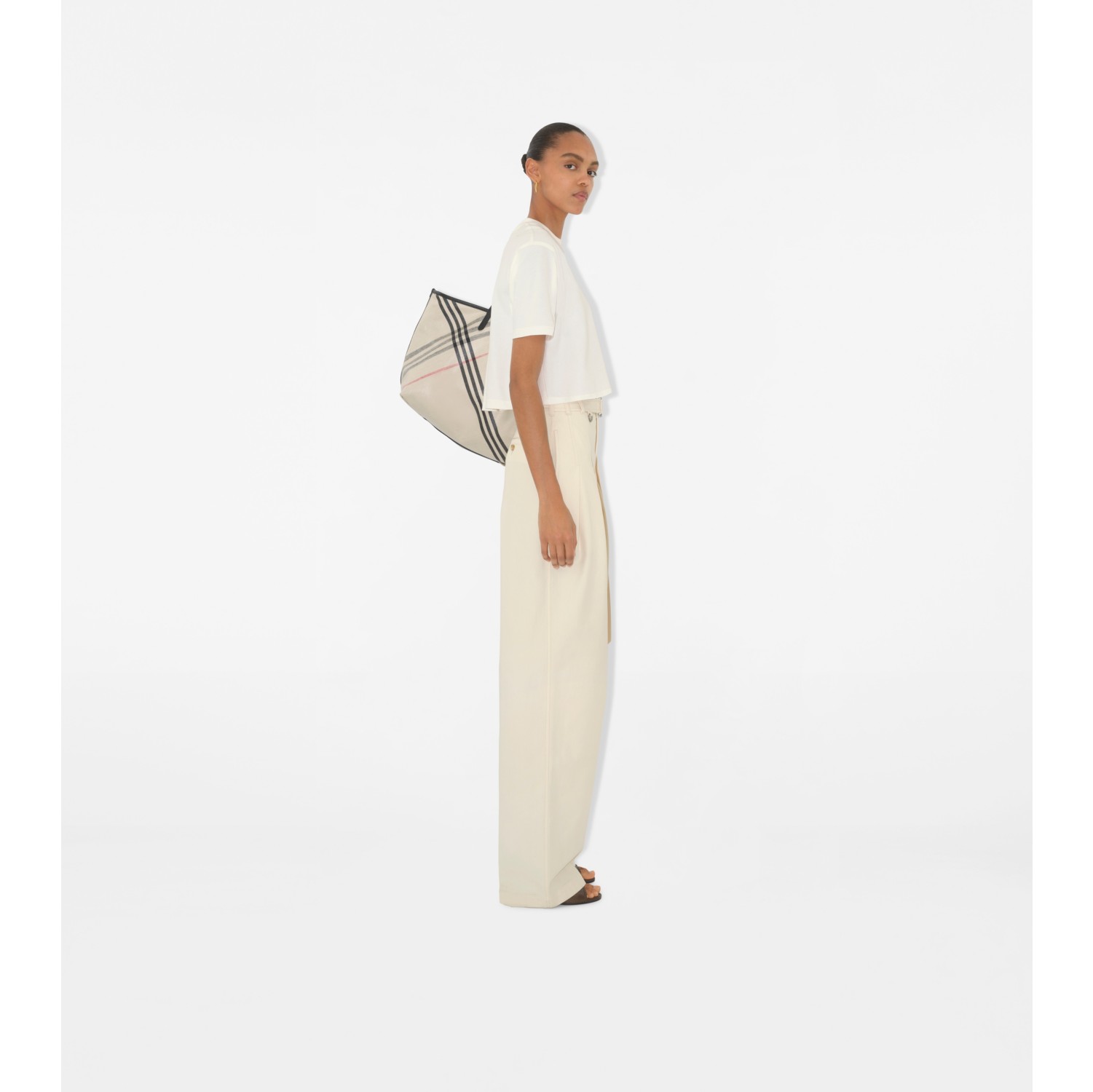 Cropped Cotton T-shirt