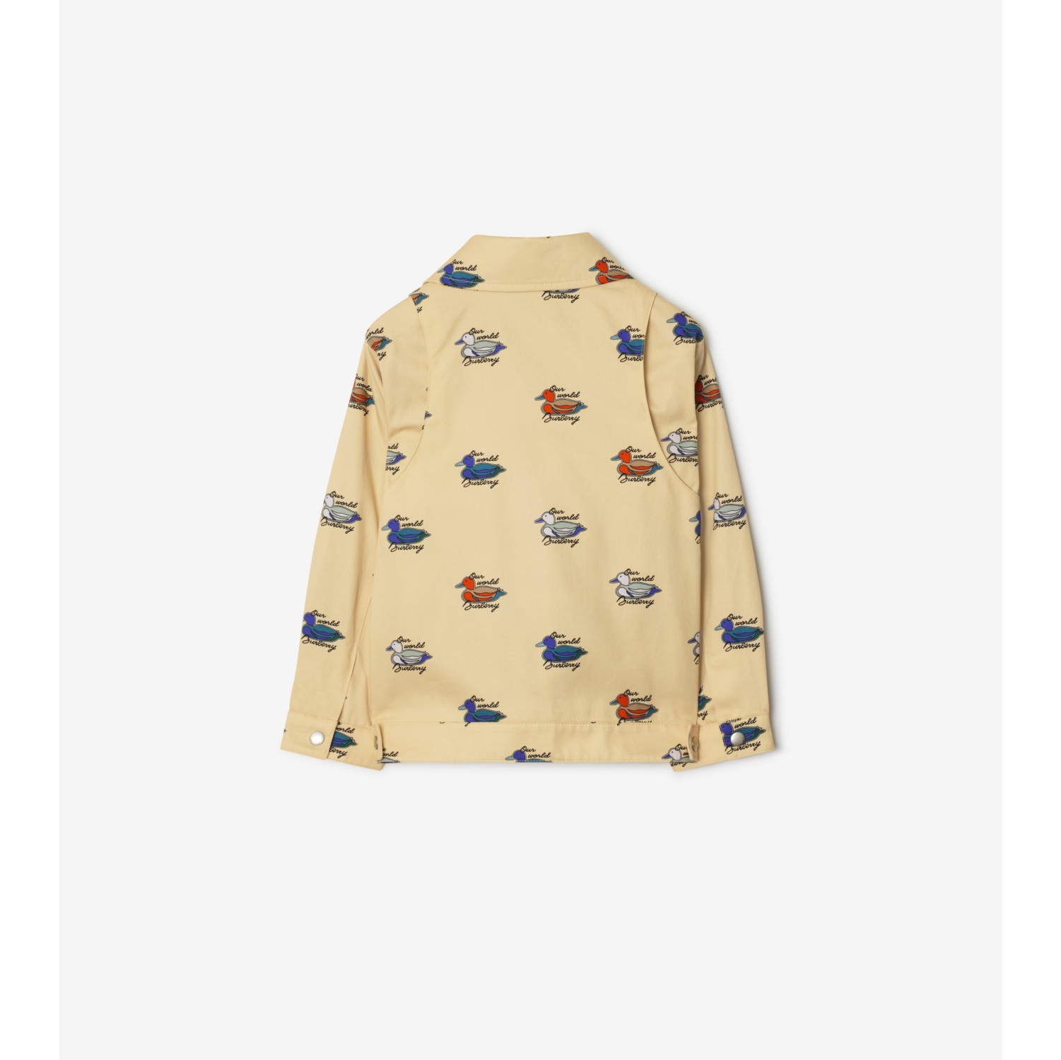 Veste en coton à motif canard