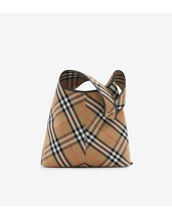 Large Check Shoulder Bag