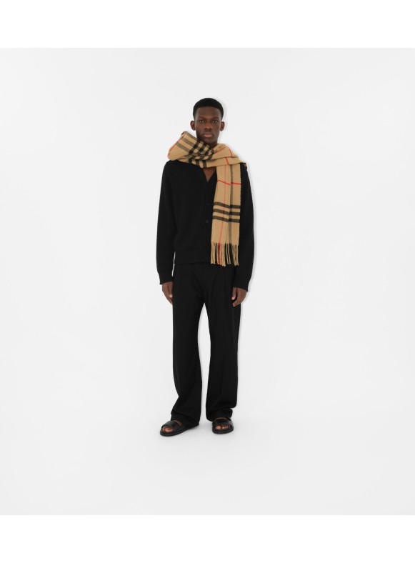 Burberry mens scarves on 2024 sale