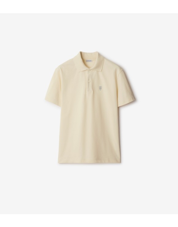 Beige burberry polo best sale