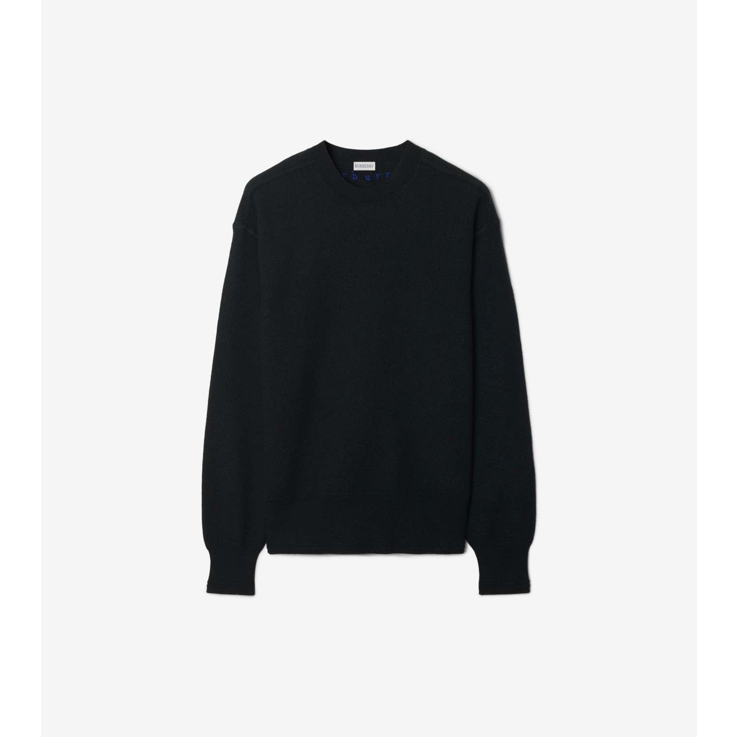 Wool Sweater in Vine - Men | Burberry® Official