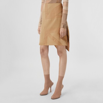 burberry skirt with braces