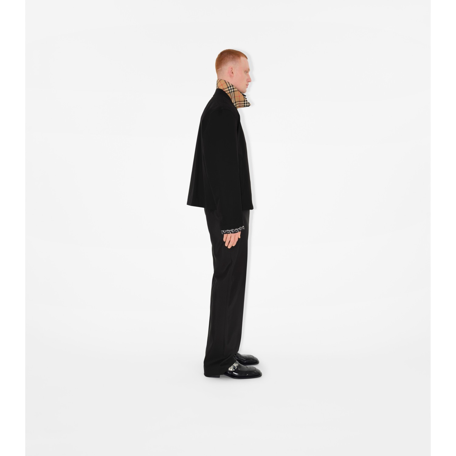 Gabardine Harrington Jacket - thumbnail 7