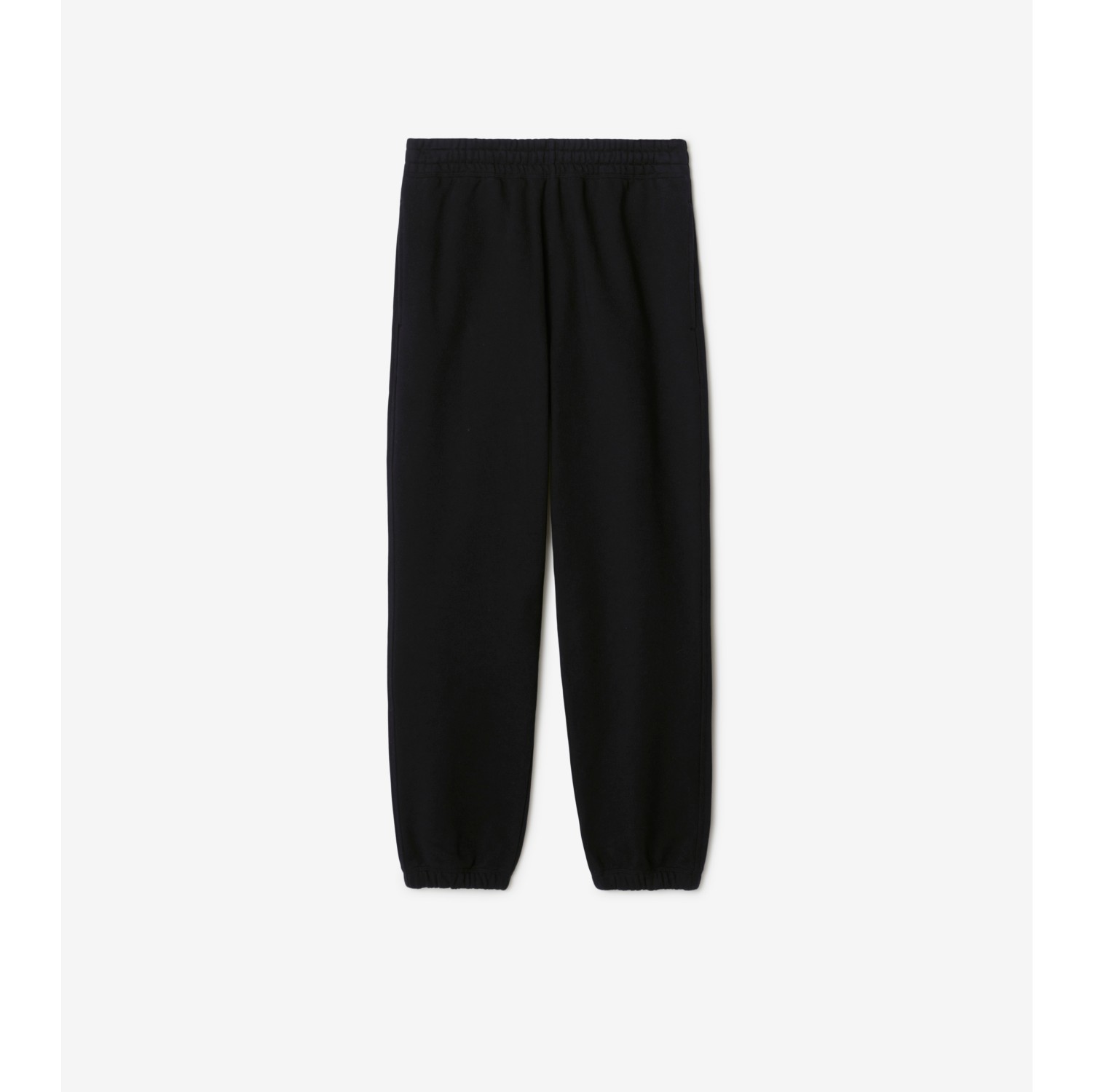 Check Label Cotton Jogging Pants