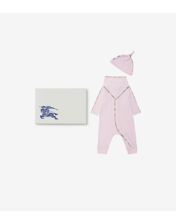 Stretch Cotton Three-piece Baby Gift Set