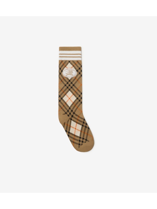【国内即発】BURBERRY ロゴソックス 8047240 A1189 New Burberry Men's Signature Logo Socks - New with Tags