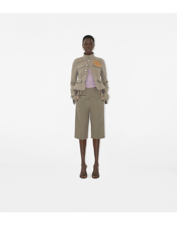 B Crest Cotton Tailored Jacket