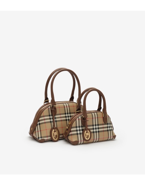 ウィメンズ デザイナーバッグ | チェック&レザーバッグ | Burberry