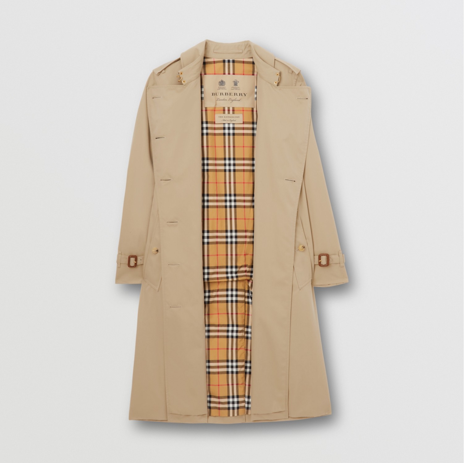 Langer Heritage-Trenchcoat in Kensington-Passform