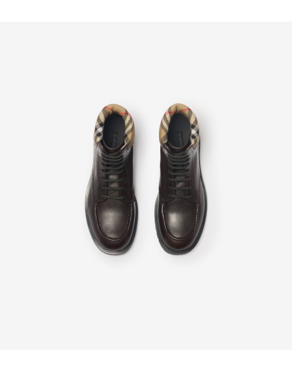 Leather Rogue Combat Boots