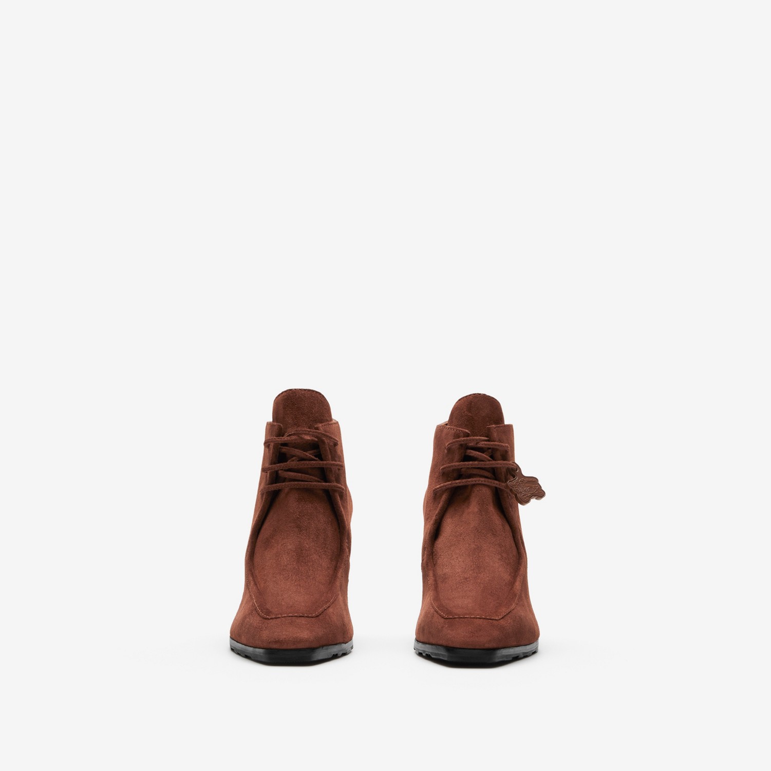 Suede Storm Ankle Boots in Brown - Women | Burberry® Official