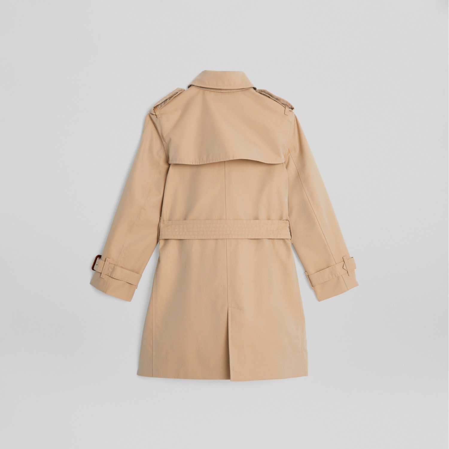 棉质嘎巴甸 Trench 风衣 (蜂蜜色) | Burberry® 博柏利官网