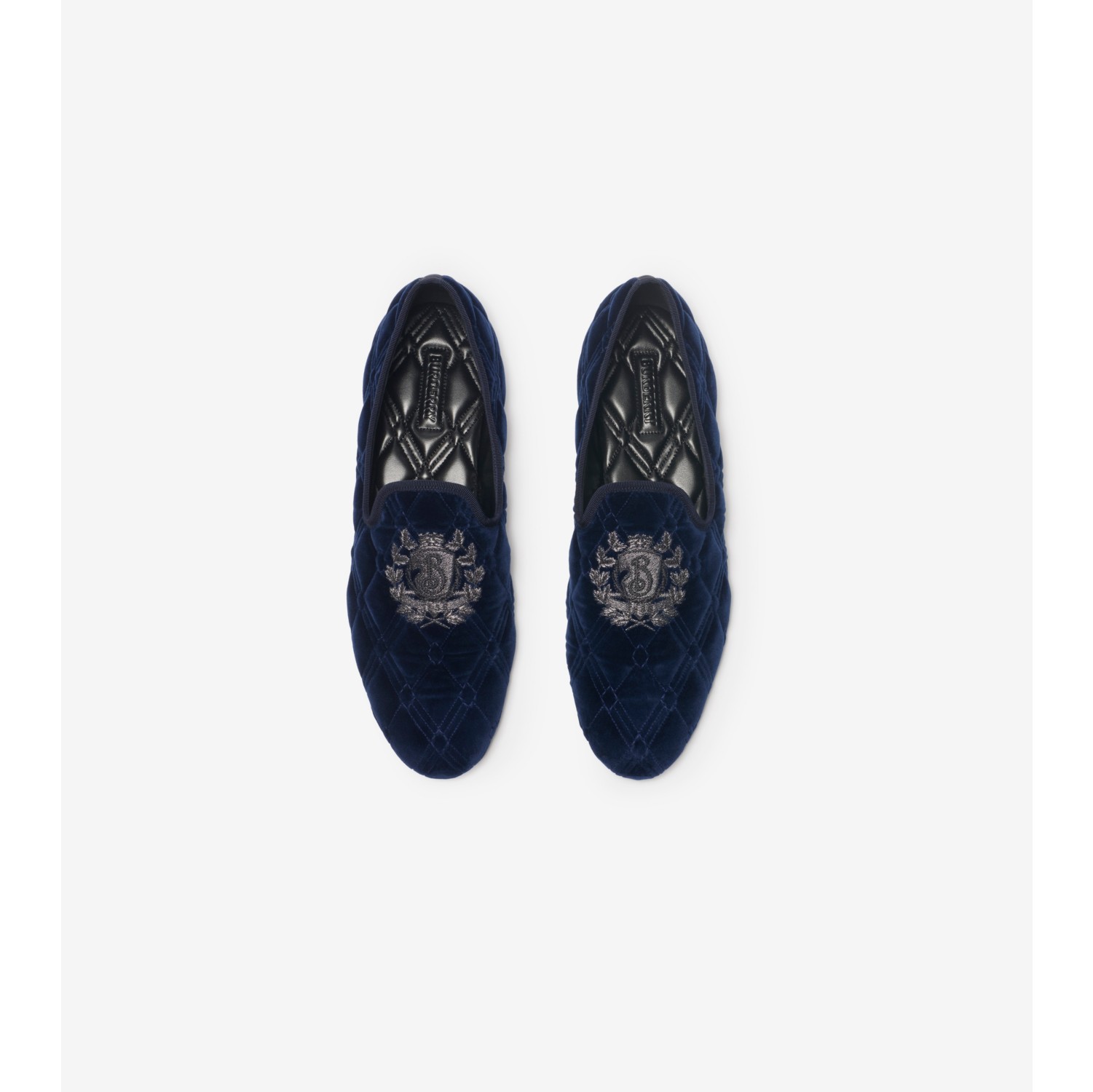 Quilted Velvet Estate Slippers