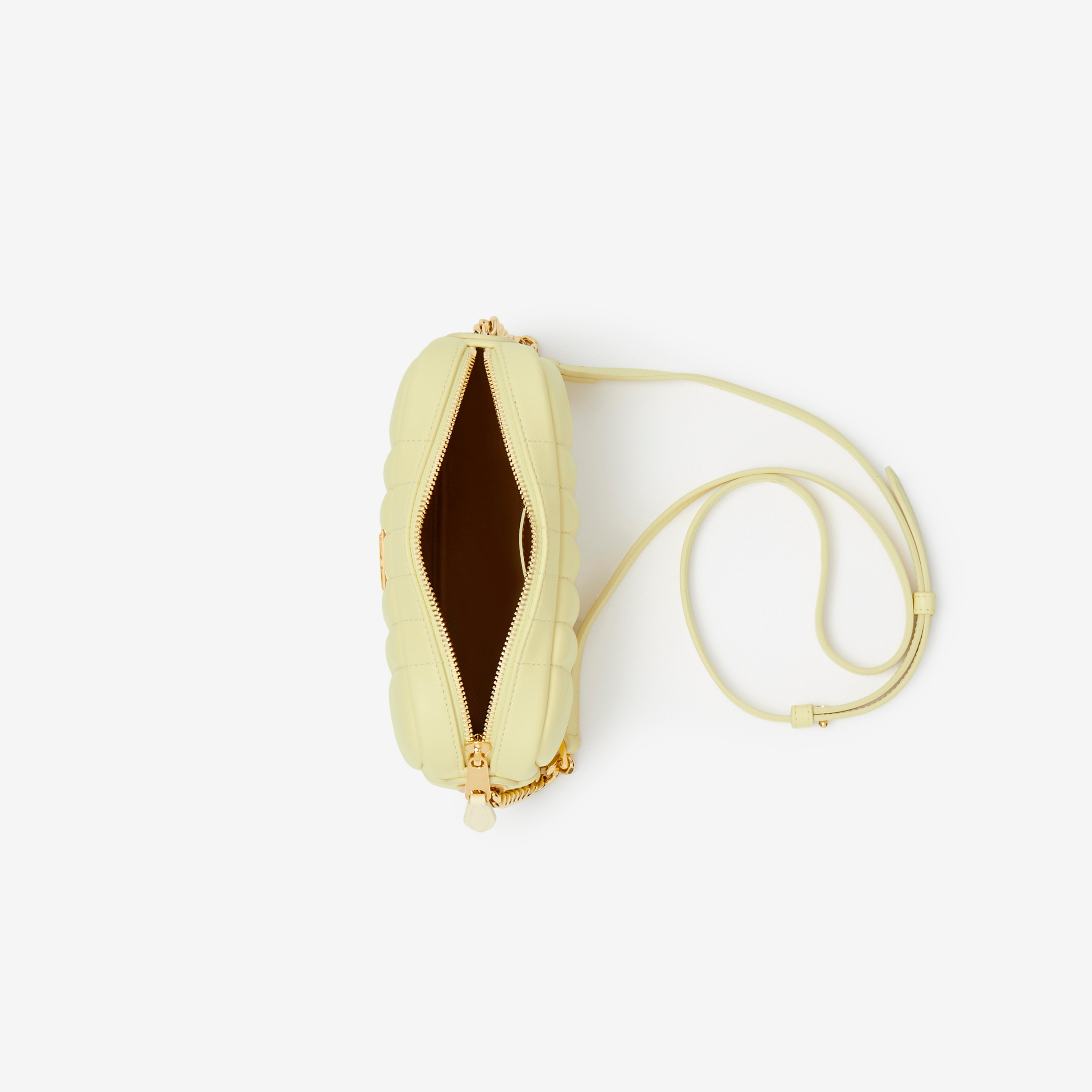 Mini Lola Camera Bag in Cool Lemon - Women | Burberry® Official - 4