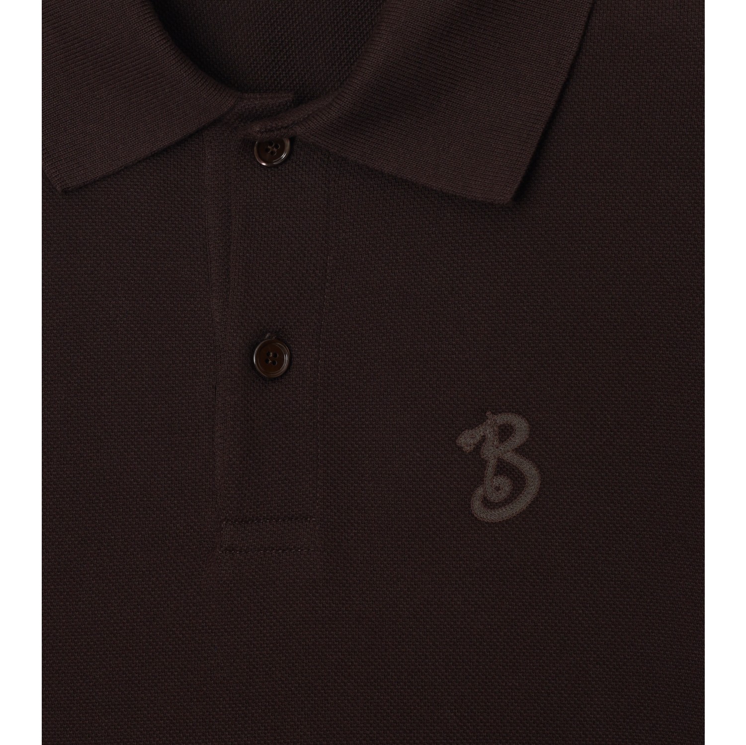 B Snake Cotton Polo Shirt