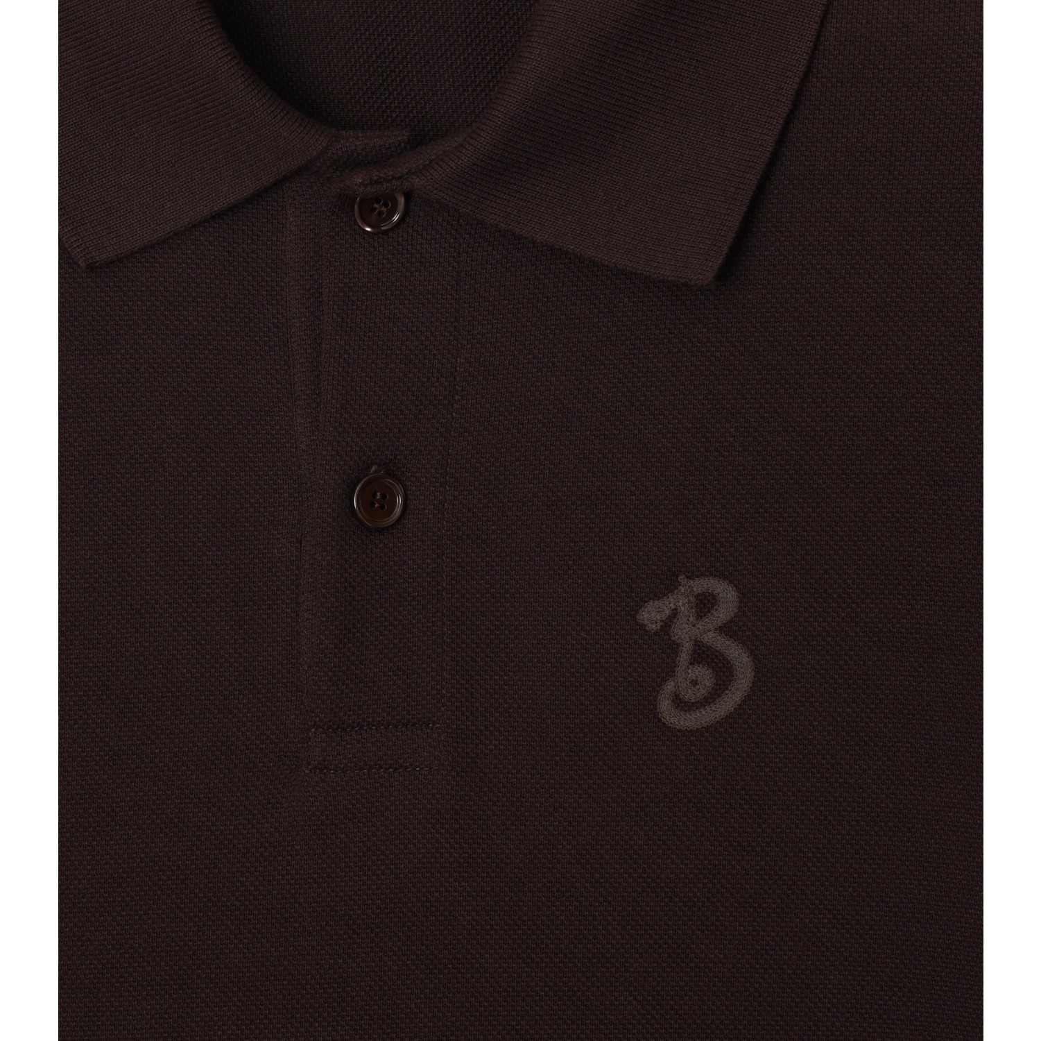 B Snake Cotton Polo Shirt