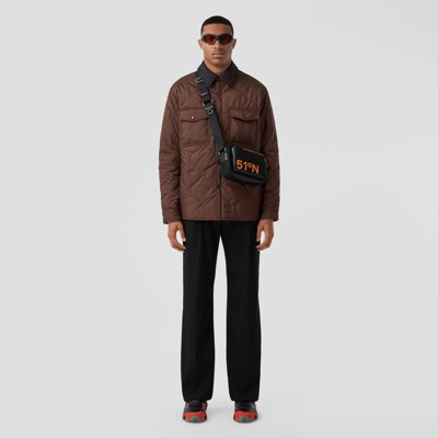 BURBERRY BURBERRY CHECK QUILTED REVERSIBLE OVERSHIRT